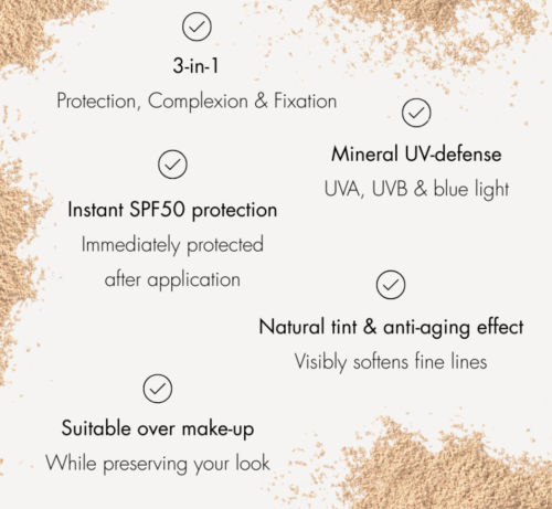 Skinshop marc inbane tinted spf50 powder 1