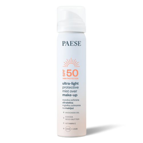 Ultra-light protective mist over make-up SPF 50